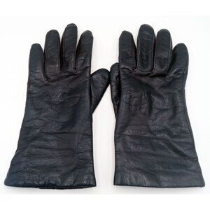 Gloves Fownes Women Large Blue Thinsulate Lined Vintage Fashion Accessory